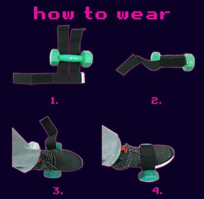 TIb Strap - Attach Weight to Your Feet Without a Tib Bar!
