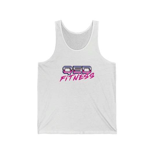QED Fitness Text Logo Tank Top
