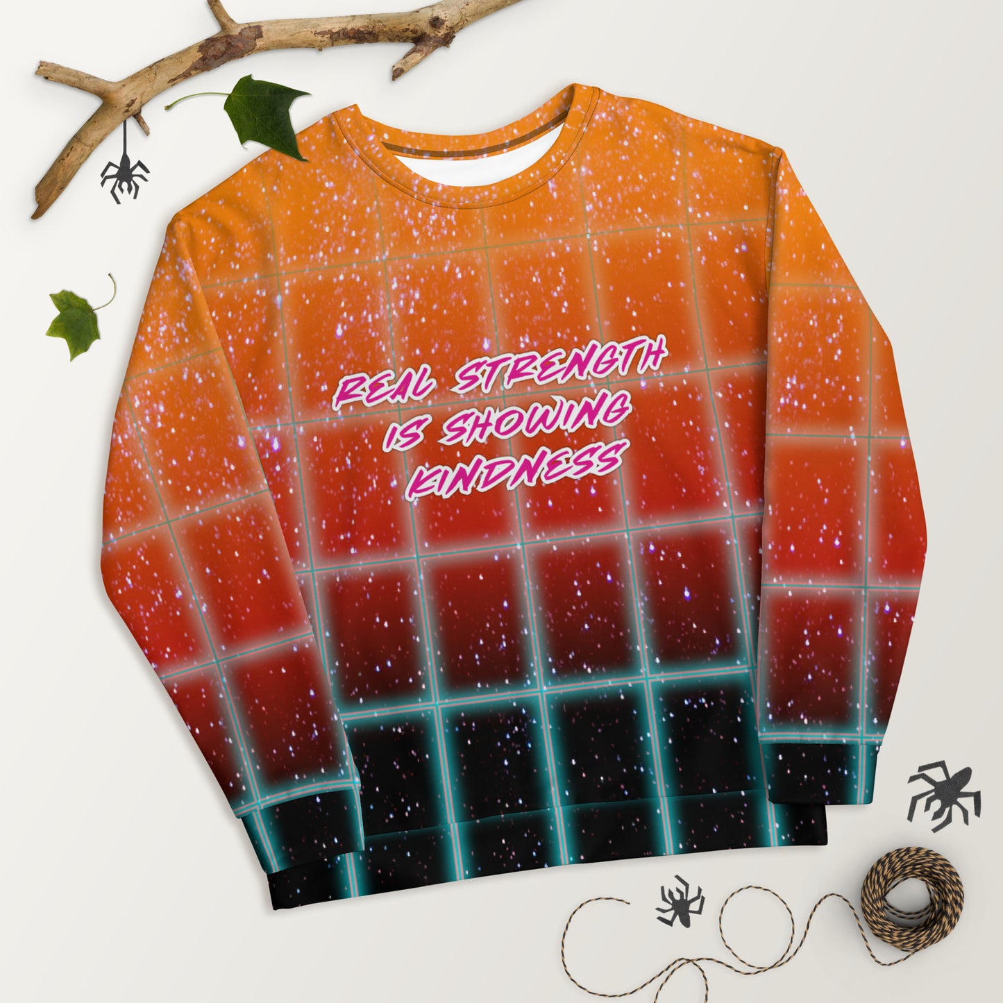 Horizon Orange Unisex Crewneck Sweatshirt