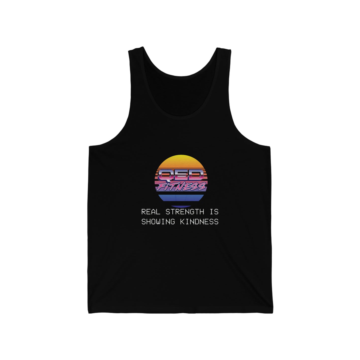 Real Strength is Showing Kindness Unisex Tank Top