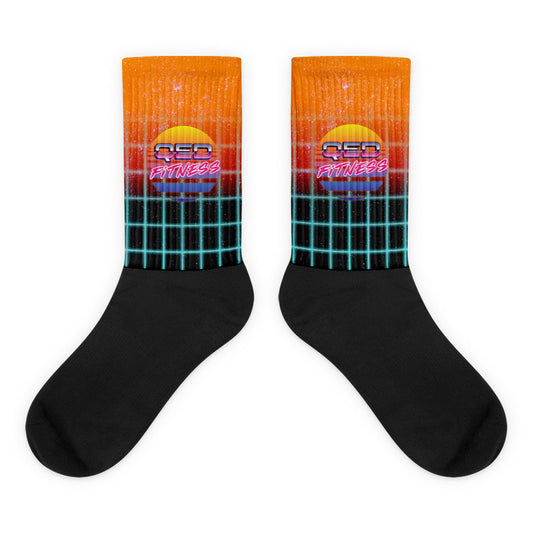 Horizon Orange Socks